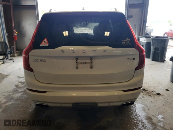 2018 Volvo XC90 Momentum z VIN YV4A22PK1J1328988, wystawiony jako Copart lot #58342055 z przebiegiem Nie podano mil oraz Nie do naprawy • Non repairable. Historia ofert i sprzedaży dostępna na DreamBid. Obrazek 6.