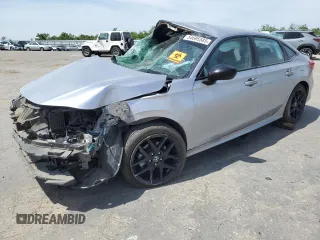 2022 Honda Civic Sport z VIN 2HGFE2F54NH515517, wystawiony jako Copart lot #54695585 z przebiegiem Nie podano mil oraz Szkoda całkowita • Salvage title. Historia ofert i sprzedaży dostępna na DreamBid. Obrazek 1.