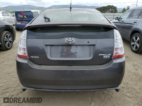 2008 Toyota Prius with VIN JTDKB20U683358487, listed as a Copart auction lot 54779515 with 142,313 mi miles and Salvage Title. Bid and sale history available at DreamBid. Image 6.