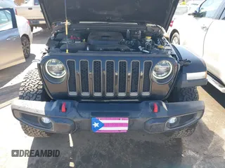 2019 Jeep Wrangler Unlimited Rubicon with VIN 1C4HJXFN1KW679028, listed as a IAAI auction lot 41654887 with 32,247 mi miles and . Bid and sale history available at DreamBid. Image 10.
