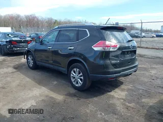 2016 Nissan Rogue SV with VIN KNMAT2MV0GP644922, listed as a IAAI auction lot 41881055 with 118,703 mi miles. Bid and sale history available at carsss.com. Image 3.