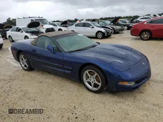 2004 Chevrolet Corvette with VIN 1G1YY32G145108135, listed as a Copart auction lot 74399624 with 0 mi miles and Salvage Title. Bid and sale history available at carsss.com. Image 4.