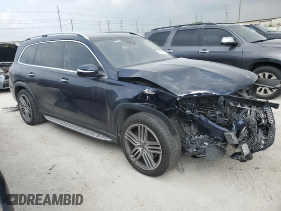 2020 Mercedes-Benz GLS 450 with VIN 4JGFF5KE0LA208338, listed as a Copart auction lot 46776954 with Not Provided miles and . Bid and sale history available at DreamBid. Image 4.