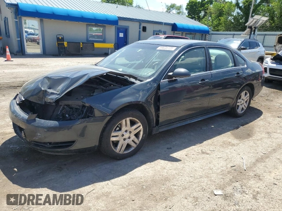 2014 Chevrolet Impala LT с VIN 2G1WB5E35E1180519, выставлен на аукционе Copart как лот 56638725 с пробегом Не указан миль и Списание • Salvage title. История ставок и продаж доступна на DreamBid. Изображение 1.