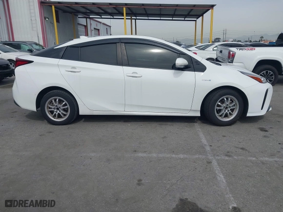 2019 Toyota Prius L Eco with VIN JTDKARFU2K3075613, listed as a IAAI auction lot 41691401 with 83,053 mi miles. Bid and sale history available at carsss.com. Image 13.