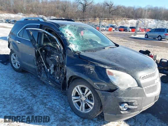 2010 Chevrolet Equinox LT w/2LT with VIN 2CNALPEW0A6330811, listed as a IAAI auction lot 41652034 with 205,302 mi miles. Bid and sale history available at carsss.com. Image 1.