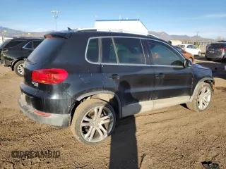 2013 Volkswagen Tiguan SEL with VIN WVGBV3AX3DW058934, listed as a Copart auction lot 44268365 with 112,453 mi miles and Salvage Title. Bid and sale history available at DreamBid. Image 3.