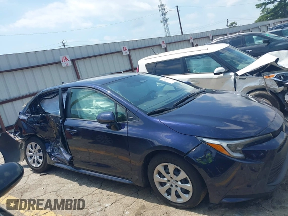 2023 Toyota Corolla Hybrid LE with VIN JTDBCMFE5PJ003037, listed as a IAAI auction lot 40168826 with 50,709 mi miles. Bid and sale history available at carsss.com. Image 13.