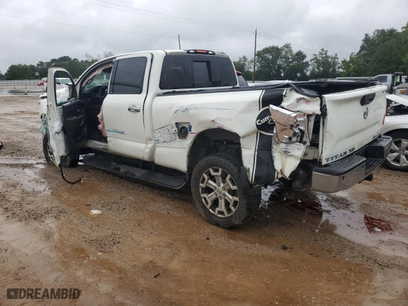2016 Nissan Titan XD PRO-4X with VIN 1N6BA1F42GN505201, listed as a Copart auction lot 74371164 with 102,235 mi miles and Salvage Title. Bid and sale history available at carsss.com. Image 2.