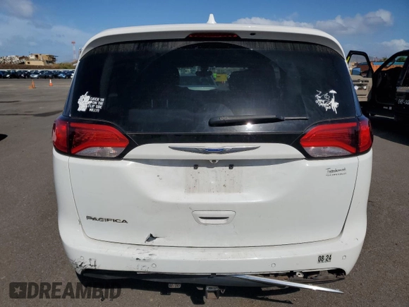2018 Chrysler Pacifica Touring Plus with VIN 2C4RC1FG4JR157496, listed as a Copart auction lot 88452535 with 78,252 mi miles and Salvage Title. Bid and sale history available at DreamBid. Image 6.