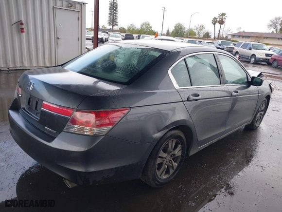2012 Honda Accord Sdn SE with VIN 1HGCP2F69CA072248, listed as a IAAI auction lot 41741921 with 206274 miles. Bid and sale history available at carsss.com. Image 4.