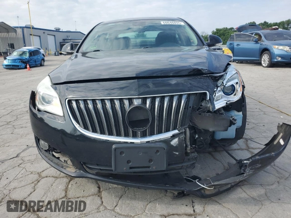 2014 Buick Regal with VIN 2G4GK5EXXE9293863, listed as a Copart auction lot 60046095 with 131,011 mi miles and Salvage title. Bid and sale history available at DreamBid. Image 5.