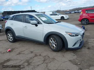 2016 Mazda CX-3 Sport with VIN JM1DKFB75G0127698, listed as a IAAI auction lot 41691057 with 1 mi miles. Bid and sale history available at carsss.com. Image 1.