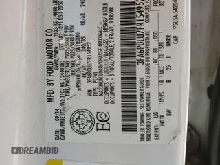 2015 Ford Fusion SE Hybrid with VIN 3FA6P0LU7FR154952, listed as a Copart auction lot 54192465 with 490,431 mi miles and Clean Title. Bid and sale history available at carsss.com. Image 12.