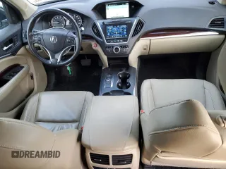 2016 Acura MDX w/Tech with VIN 5FRYD4H43GB060015, listed as a Copart auction lot 47367805 with 108,237 mi miles and Salvage Title. Bid and sale history available at carsss.com. Image 8.