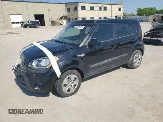 2013 Kia Soul with VIN KNDJT2A53D7495700, listed as a Copart auction lot 52318765 with 125,314 mi miles and Salvage Title. Bid and sale history available at carsss.com. Image 1.