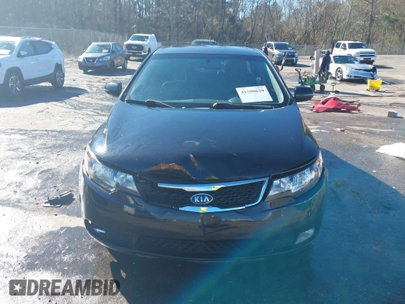 2012 Kia Forte SX with VIN KNAFW4A3XC5563571, listed as a IAAI auction lot 41590629 with 115,993 mi miles. Bid and sale history available at carsss.com. Image 12.