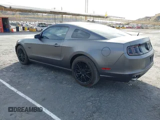 2013 Ford Mustang GT with VIN 1ZVBP8CF0D5247978, listed as a IAAI auction lot 41483581 with 111,560 mi miles. Bid and sale history available at carsss.com. Image 3.