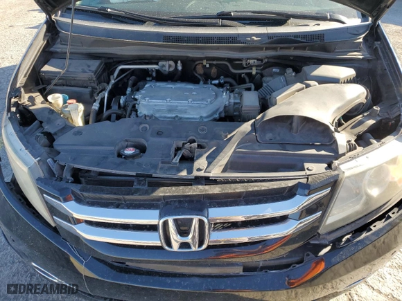 2015 Honda Odyssey Touring Elite with VIN 5FNRL5H99FB003519, listed as a Copart auction lot 49653375 with 172,777 mi miles and Salvage Title. Bid and sale history available at carsss.com. Image 12.