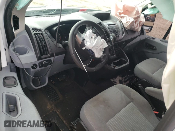 2019 Ford Transit Passenger XL with VIN 1FBZX2YM5KKA47333, listed as a Copart auction lot 44350205 with 84,588 mi miles and Salvage title. Bid and sale history available at DreamBid. Image 8.