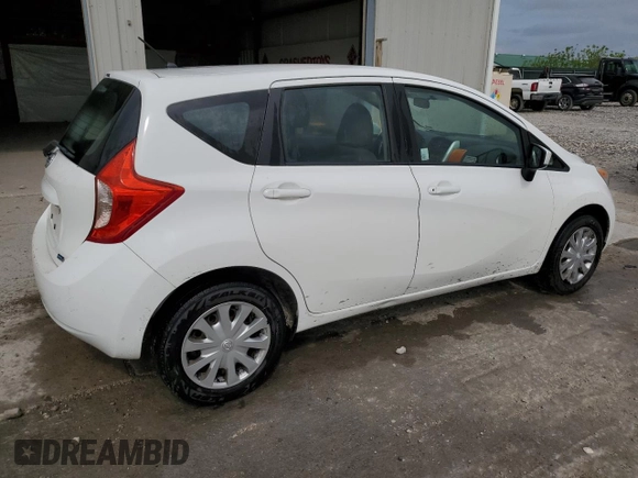 2015 Nissan Note S Plus with VIN 3N1CE2CP5FL448350, listed as a Copart auction lot 54602025 with 156,124 mi miles and Clean Title. Bid and sale history available at DreamBid. Image 3.