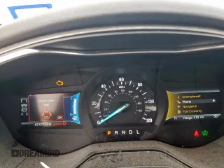 2020 Ford Fusion SE with VIN 3FA6P0LU5LR104854, listed as a Copart auction lot 57172725 with 47,470 mi miles and Salvage title. Bid and sale history available at DreamBid. Image 9.