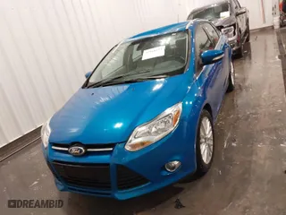 2012 Ford Focus SEL with VIN 1FAHP3H21CL451033, listed as a IAAI auction lot 41968123 with 39,796 mi miles. Bid and sale history available at carsss.com. Image 13.
