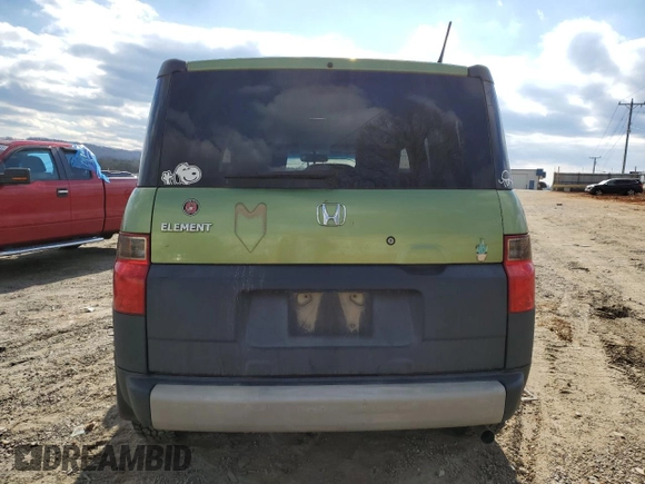 2008 Honda Element LX with VIN 5J6YH18358L012665, listed as a Copart auction lot 88734475 with Not Provided miles and Salvage Title. Bid and sale history available at DreamBid. Image 6.