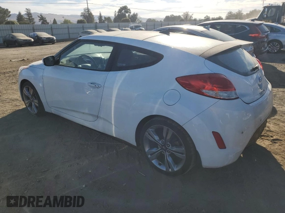 2012 Hyundai Veloster w/Gray Int with VIN KMHTC6AD5CU054055, listed as a Copart auction lot 76632734 with 151,489 mi miles and Clean title. Bid and sale history available at DreamBid. Image 2.
