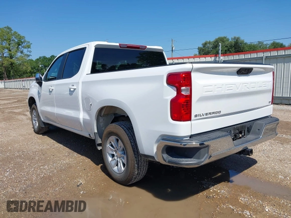 2025 Chevrolet Silverado 1500 LT with VIN 1GCPACED0SZ120243, listed as a IAAI auction lot 42149356 with 12,407 mi miles. Bid and sale history available at carsss.com. Image 3.