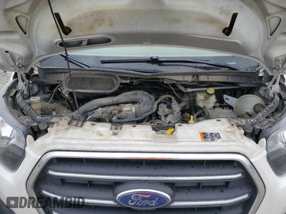 2020 Ford Transit Cargo with VIN 1FTBW3X81LKA45610, listed as a Copart auction lot 50206325 with 154,697 mi miles and Clean Title. Bid and sale history available at DreamBid. Image 12.