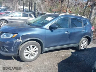 2015 Nissan Rogue S with VIN KNMAT2MT3FP567430, listed as a IAAI auction lot 41650408 with 155,654 mi miles. Bid and sale history available at carsss.com. Image 14.