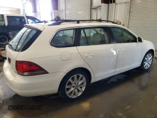 2011 Volkswagen Jetta TDI with VIN 3VWPL7AJ3BM613863, listed as a Copart auction lot 62914705 with 154,288 mi miles and Salvage title. Bid and sale history available at DreamBid. Image 3.