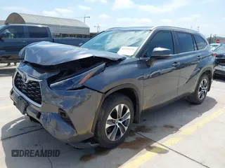 2023 Toyota Highlander L with VIN 5TDKDRAH7PS007332, listed as a IAAI auction lot 42392250 with 51,943 mi miles and . Bid and sale history available at DreamBid. Image 2.