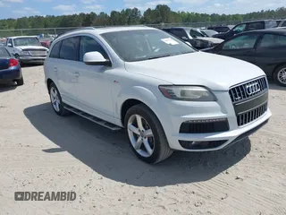 2013 Audi Q7 S line Prestige z VIN WA1DGAFE4DD005118, wystawiony jako IAAI lot #42093205 z przebiegiem 102 409 mil mil oraz . Historia ofert i sprzedaży dostępna na DreamBid. Obrazek 1.