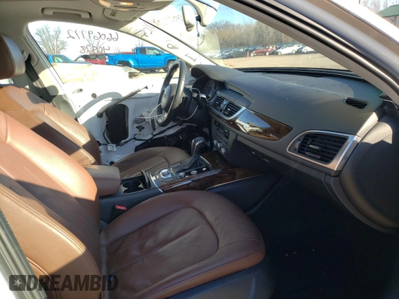 2016 Audi A6 2.0T Premium Plus with VIN WAUGFAFC5GN026818, listed as a Copart auction lot 66069772 with 46,528 mi miles. Bid and sale history available at carsss.com. Image 5.