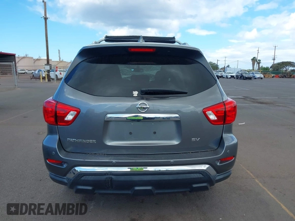 2020 Nissan Pathfinder SV z VIN 5N1DR2BN1LC617160, wystawiony jako IAAI lot #42014922 z przebiegiem 34 547 mil mil oraz . Historia ofert i sprzedaży dostępna na DreamBid. Obrazek 17.