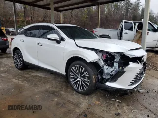 2025 Lexus RX with VIN 2T2BBMCA2SC069341, listed as a Copart auction lot 42484595 with 1,117 mi miles and Salvage Title. Bid and sale history available at carsss.com. Image 4.
