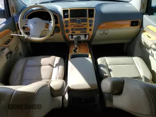 2009 Infiniti QX56 with VIN 5N3AA08C29N901728, listed as a Copart auction lot 45585905 with 107,649 mi miles and Salvage Title. Bid and sale history available at carsss.com. Image 8.
