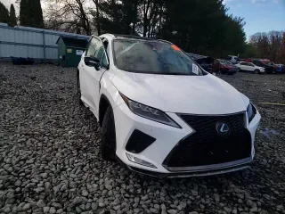 2021 Lexus RX with VIN 2T2YZMDA0MC262000, listed as a Copart auction lot 81985884 with 82,437 mi miles and Salvage Title. Bid and sale history available at carsss.com. Image 12.