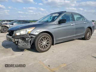 2010 Honda Accord EX-L z VIN 1HGCP3F81AA004496, wystawiony jako Copart lot #53443575 z przebiegiem 195 696 mil mil oraz Szkoda całkowita • Salvage title. Historia ofert i sprzedaży dostępna na DreamBid. Obrazek 1.
