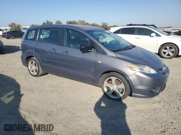 2007 Mazda 5 Sport with VIN JM1CR293970145382, listed as a Copart auction lot 74129474 with 125,891 mi miles and Clean Title. Bid and sale history available at DreamBid. Image 4.
