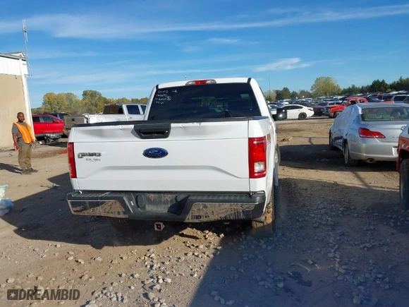 2017 Ford F-150 XL with VIN 1FTEW1EFXHKE25037, listed as a IAAI auction lot 40824571 with 205,960 mi miles. Bid and sale history available at carsss.com. Image 15.