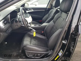 2020 Genesis G70 2.0T z VIN KMTG44LA8LU053493, wystawiony jako Copart lot #63290514 z przebiegiem 51 108 mil mil oraz Szkoda całkowita • Salvage title. Historia ofert i sprzedaży dostępna na DreamBid. Obrazek 7.