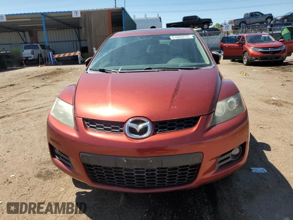 2008 Mazda CX-7 Grand Touring z VIN JM3ER29LX80190946, wystawiony jako Copart lot #61860475 z przebiegiem 136 545 mil mil oraz Czysty tytuł • Clean title. Historia ofert i sprzedaży dostępna na DreamBid. Obrazek 6.