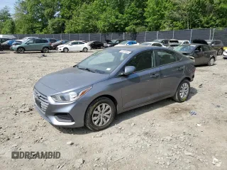 2018 Hyundai Accent SEL with VIN 3KPC24A3XJE007540, listed as a Copart auction lot 52873853 with 76,039 mi miles. Bid and sale history available at carsss.com. Image 1.