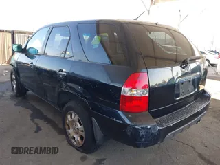 2001 Acura MDX with VIN 2HNYD18291H503259, listed as a IAAI auction lot 41968749 with 238,892 mi miles. Bid and sale history available at carsss.com. Image 3.