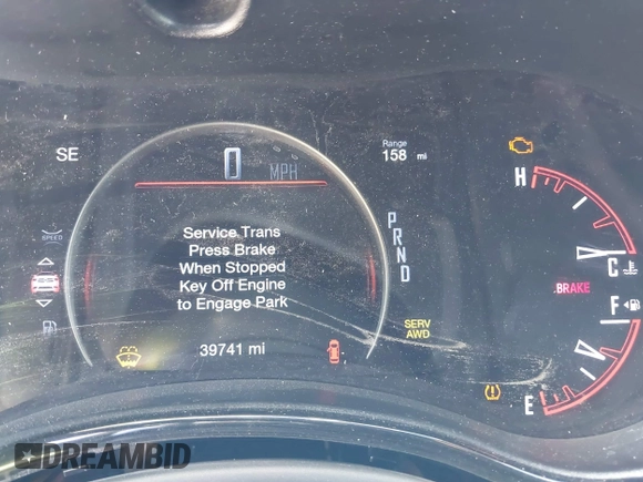 2023 Dodge Durango Pursuit with VIN 1C4SDJFT7PC676233, listed as a IAAI auction lot 42269444 with 39,741 mi miles and . Bid and sale history available at DreamBid. Image 16.