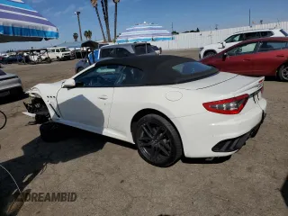 2015 Maserati GranTurismo Convertible Sport with VIN ZAM45VMA1F0140484, listed as a Copart auction lot 47405715 with 63,465 mi miles and Salvage Title. Bid and sale history available at carsss.com. Image 2.