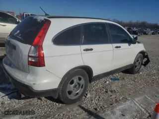 2008 Honda CR-V LX with VIN 5J6RE48338L037482, listed as a Copart auction lot 89199335 with 0 mi miles and Salvage Title. Bid and sale history available at carsss.com. Image 3.